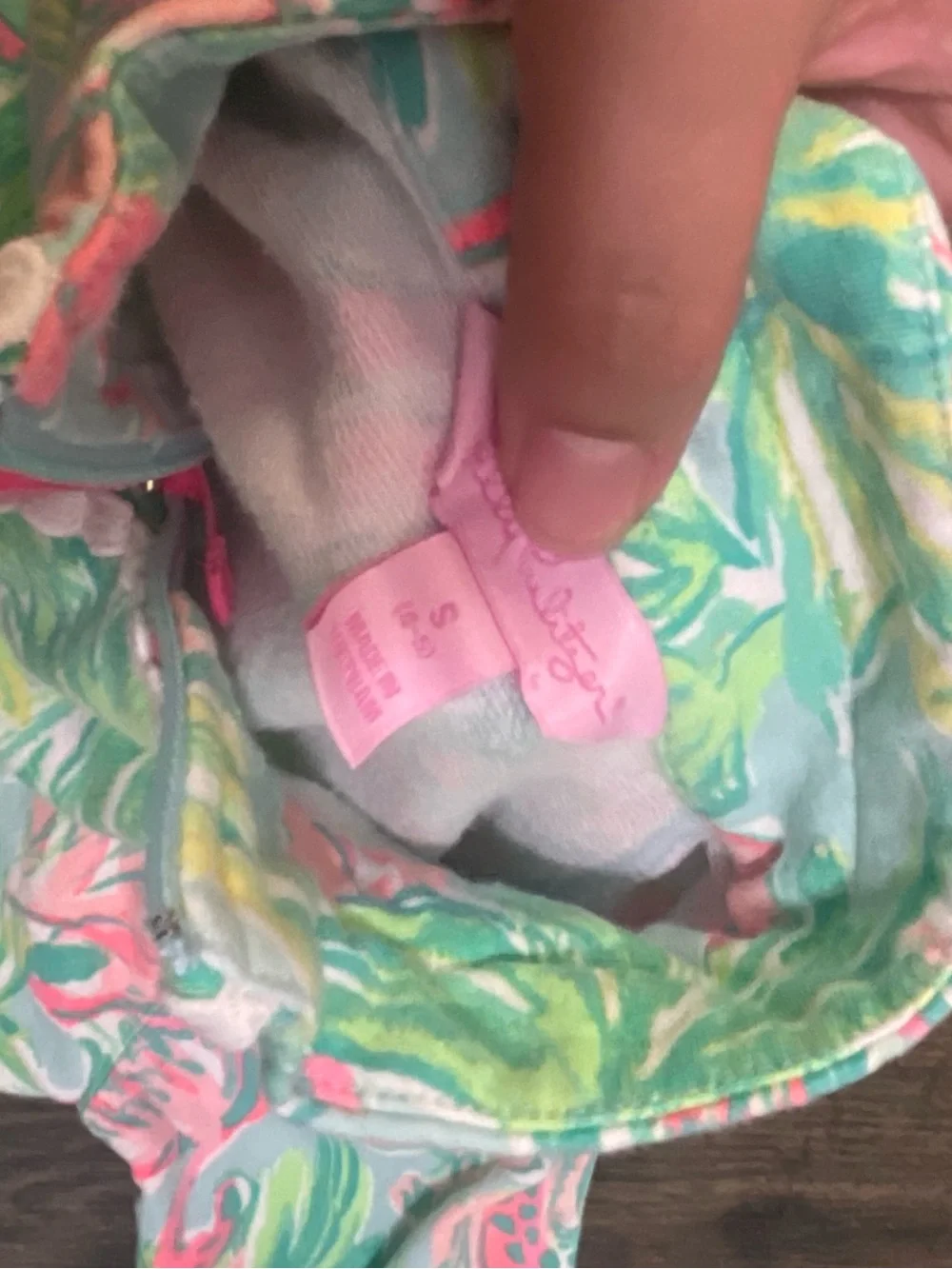 Lilly Pulitzer Girls Skipper Popover Sz S 4-5